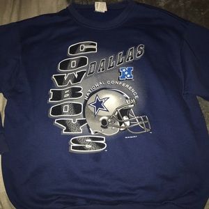 Vintage Cowboys crewneck size XL 1996